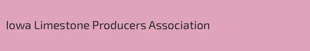 Iowa Limestone Producers Association